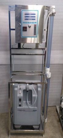 Установка ополаскивания тары озонированной водой для дезинфекции и стерилизации